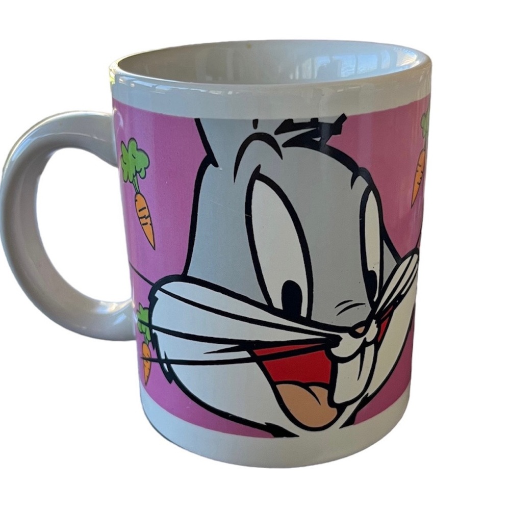 Vintage 1990s Bugs Bunny Looney Tunes Gibson Mug